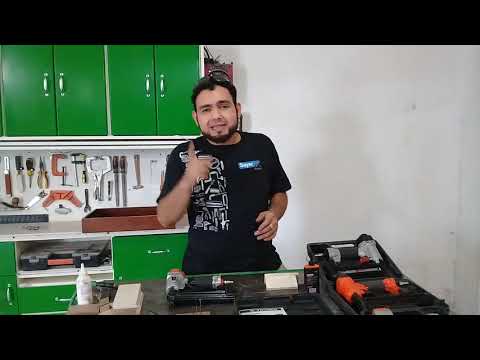 Clavadora Neumatica Electrica Para Madera Pistola De Clavo Clavadoras 110  Volt