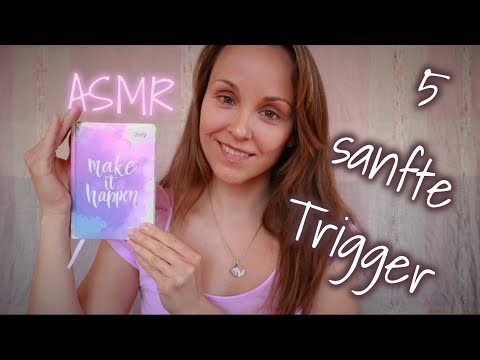5 SUPER SANFTE #ASMR TRIGGER IN 25 MINUTEN ZUM GENIESSEN UND EINSCHLAFEN | GEFLÜSTERT