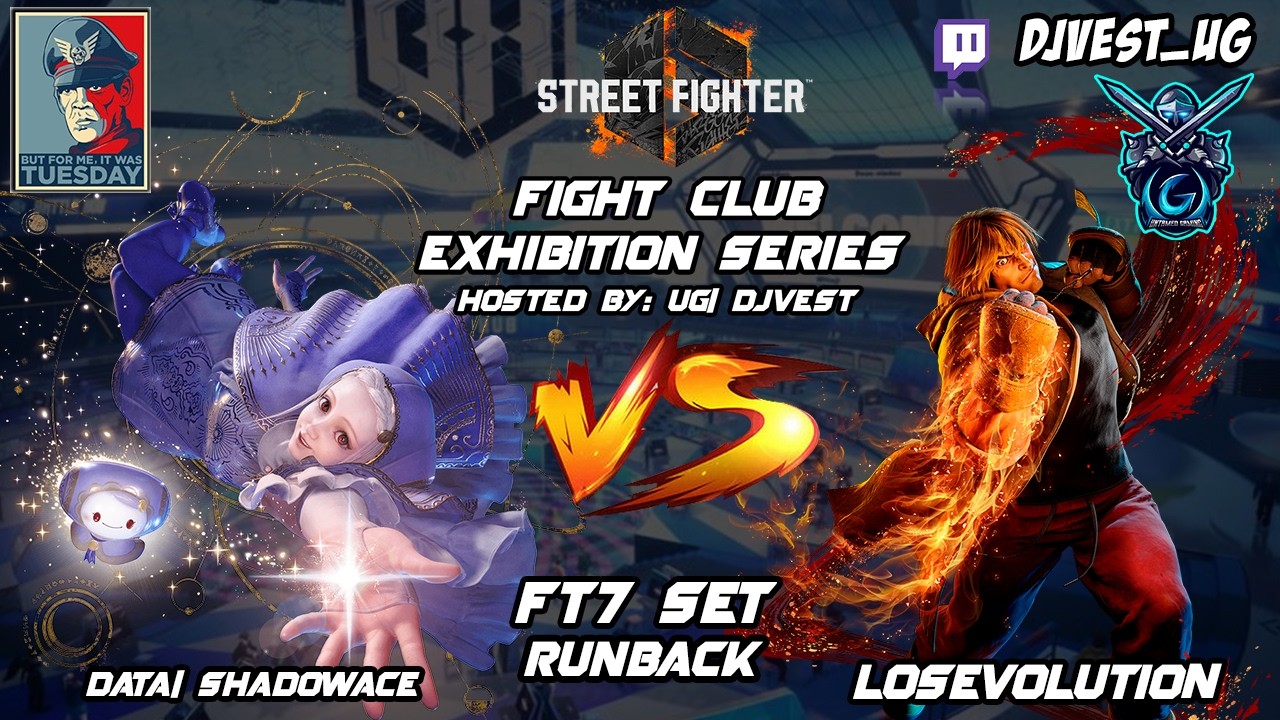 SF6 Fight Club Exhibition Series - DATA| ShadowAce VS LosEvolution