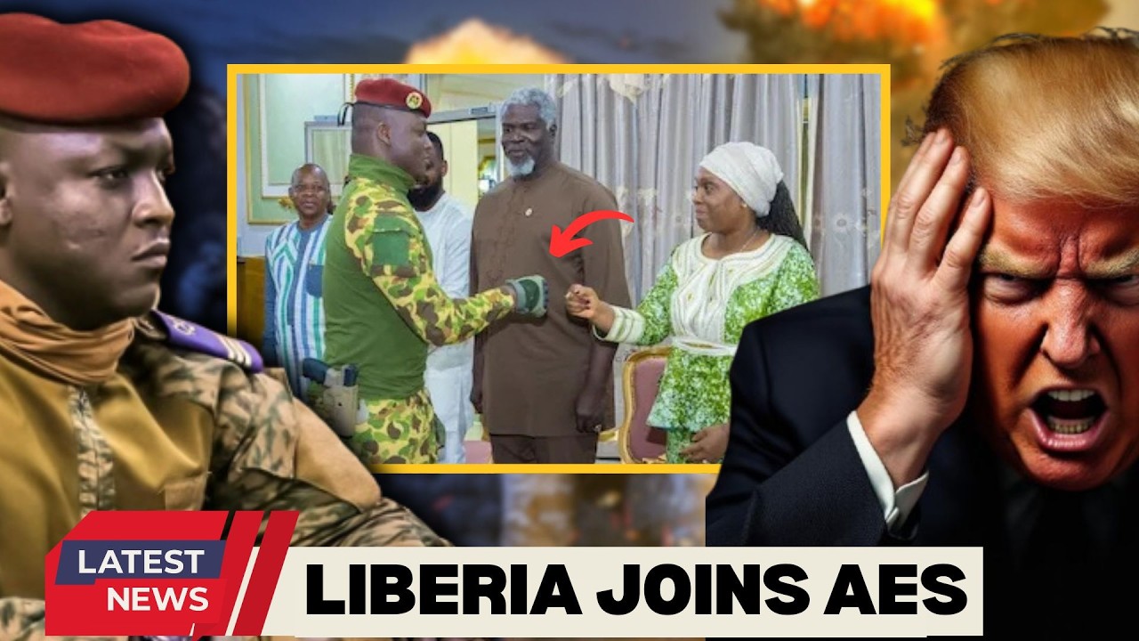 Траоре только что принял Либерию в качестве нового члена AES: Запад в панике.