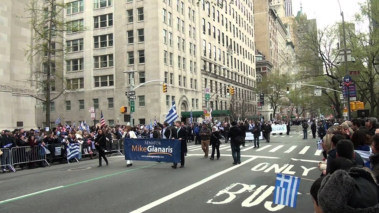 Video812 NYC Greek Independence Day Parade 2012 Pt 1 YouTube