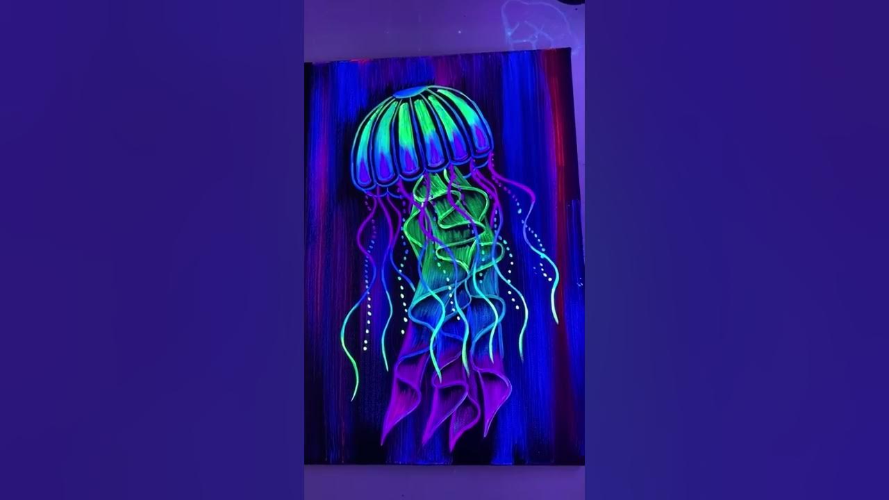 Black light painting tutorial 