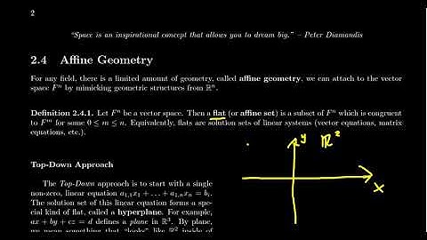 Affine Geometry