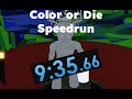 Color or Die Speedrun (9:35.66)