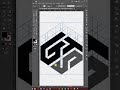 Logo design process | G + T + S | Logo #adobe illustrator tutorials.