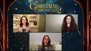 Kimberly Williams-Paisley & Darby Camp on 'Christmas Chronicles 2'