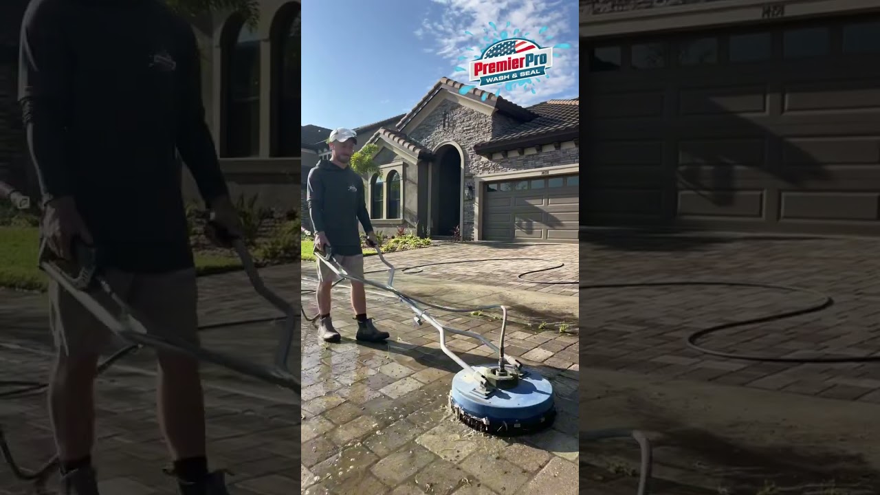 Paver Sealing in Riverview FL | Weeds Removed, Re-Sanded & Sealed in Hawkstone