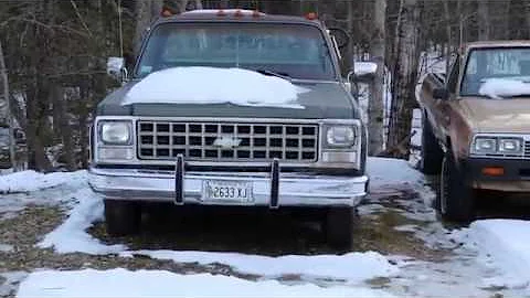 1980 Chevy 454 Frigid cold start