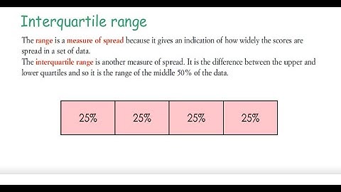 14. Quartiles and Interquartile Range