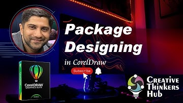 3D package design | CorelDraw tutorials | Creative Thinkers Hub | Huzefa Tapia