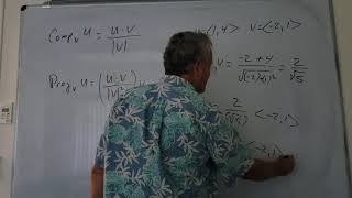 Component and Projection of Vectors Net Worth