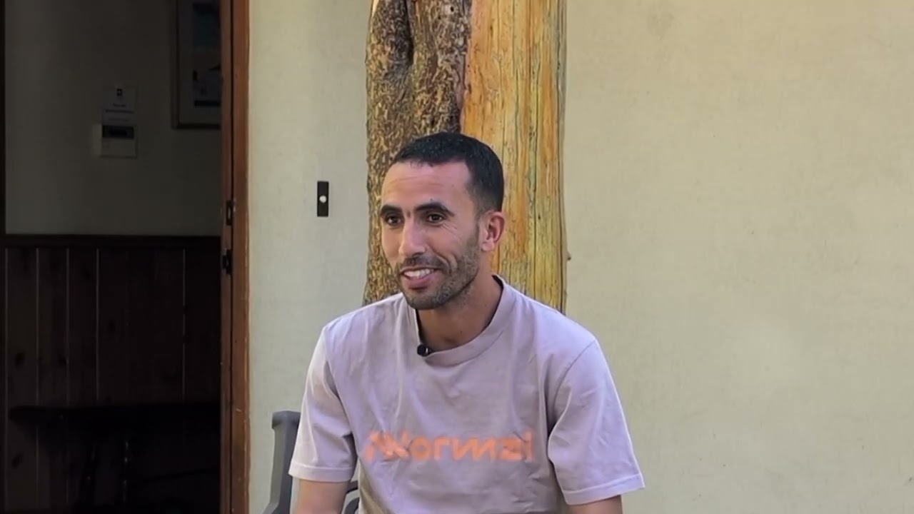 TrailCon '26: Elhousine Elazzaoui talks NNormal shoes! He mixes it up! 