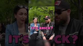 Brick #TaraCannistraci #youtubeshorts #shorts #brick #newyork #nyc #newyorkcity #fun #interview #fyp