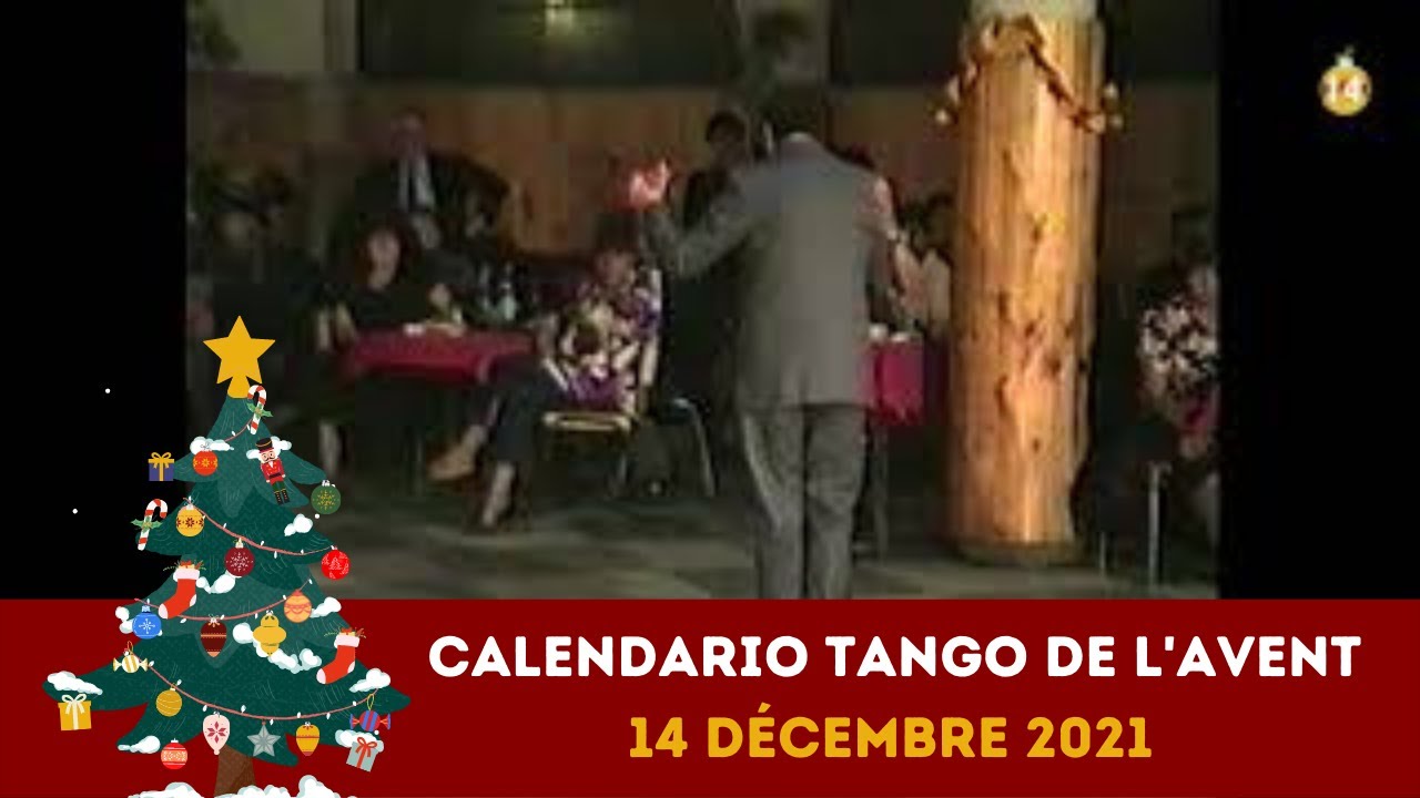 Calendario Tango de l'Avent 14 / Nelly y José Brahemcha conocido como “el Turco José”, 1994