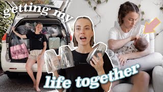 FINALLY Getting My Life Together *decluttering, organizing, donations, etc*