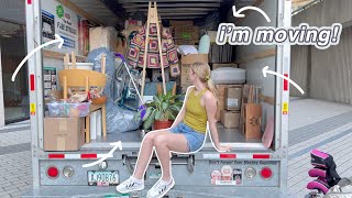 I'M MOVING! packing up + decluttering my entire home (it took 6 days..)  moving vlog 1