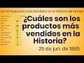 Los productos más vendidos del mundo