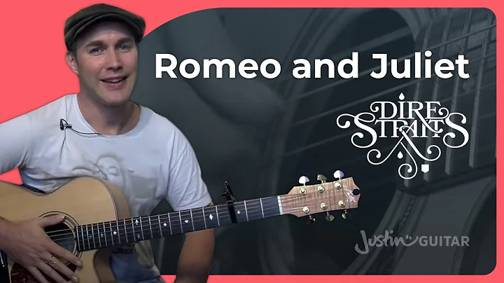 How to play Romeo and Juliet on guitar | Dire Stra...