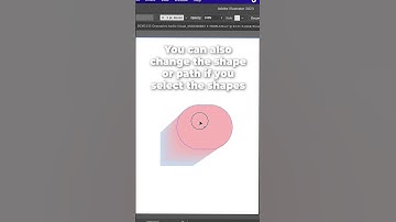 Ways to blend shapes or paths together in Adobe Illustrator