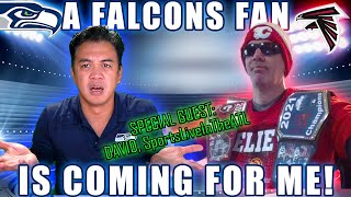 An Atlanta Falcons fan is about to invade Seattle! (SportsLiveInTheATL)