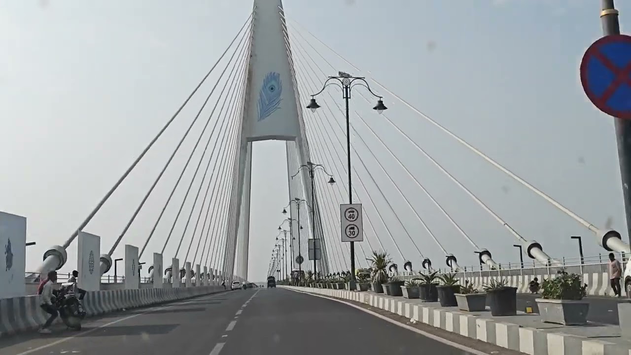 Sudarshan Setu Video Bet dwarka to Okha On Bridge.. 