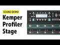 Kemper Profiler Stage - Sound Demo (no talking)