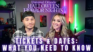 Halloween Horror Nights 31 Single-Night Tickets and Dates Complete Breakdown for First Timers