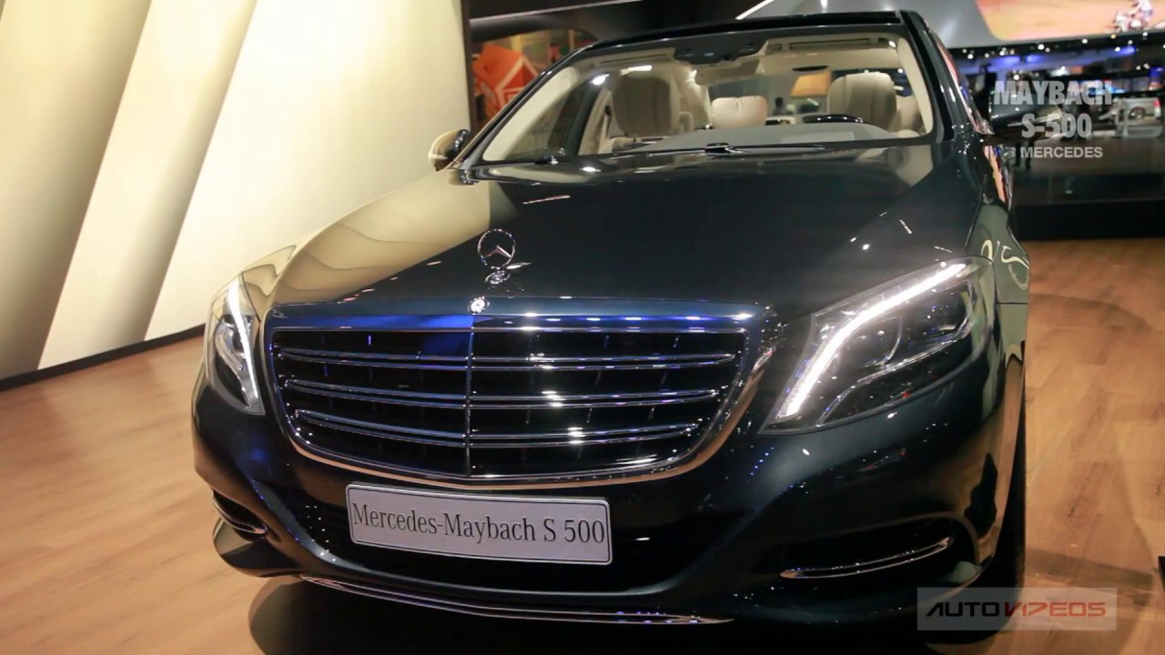 Luxo extremo! Veja o MERCEDES MAYBACH S 500 no Salão