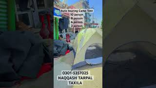 Auto touring Camp available at Naqqash TARPAL TAXILA 0301-5357025