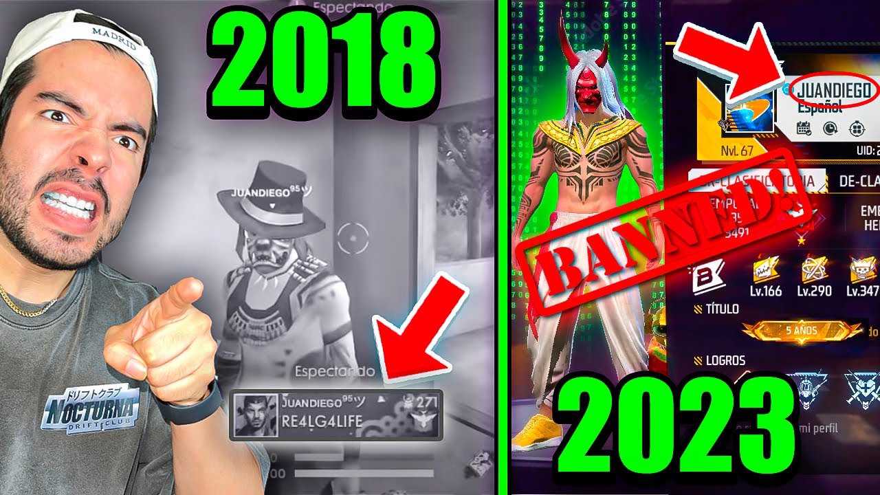 BUSCANDO LAS CUENTAS QUE ME ELIMINARON EN FREE FIRE!!!  ADIOS JUAN DIEGO? #3