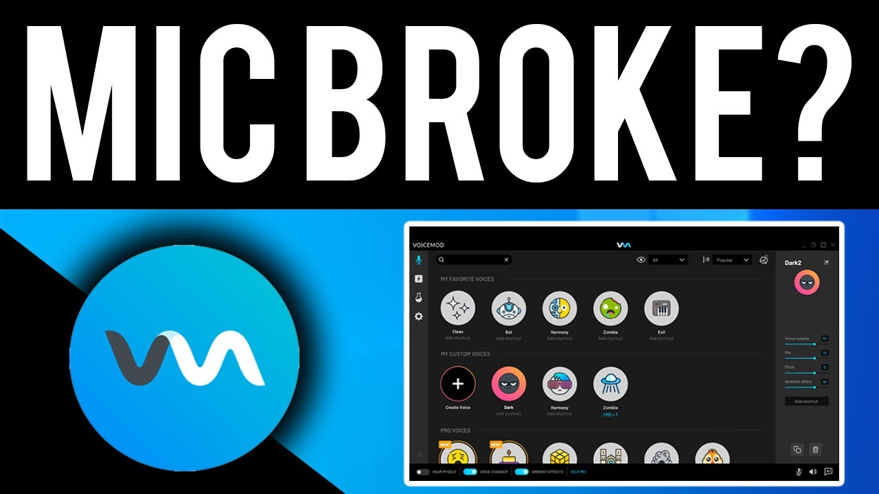 If Voicemod Broke Your Mic, Watch This (Quick Fix) - youtube