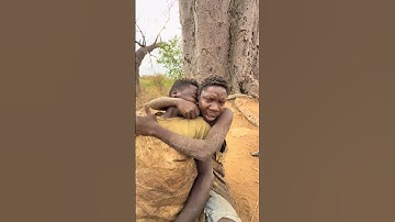 Thumbnail of Hadzabe Tribe bushmen Chabba sing sleepy bush songs to his bush brother Dudukwe 🥰