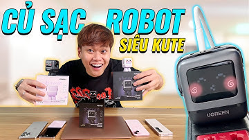 MỚI MUA ĐƯỢC CỦ SẠC ROBOT SIÊU KUTE:))) - COMBO VỚI iPHONE 15 CỰC OÁCH