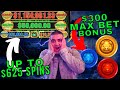 I put 70000 in slots  gambled up to 625 spins