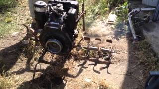 Maquina de arar minsel restaurada