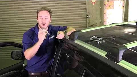 How to install a side Awning to a crossbar