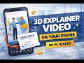 How to create a 3D Explainer video on renderforest