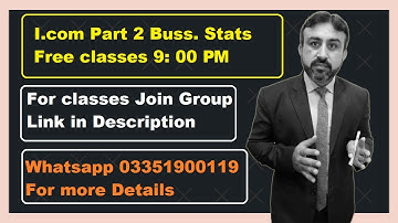i.com Business stats solveD paper 2019 || Solved i.com past paper FBISE || FBISE Solved past papers