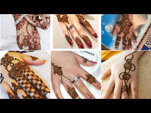 صور نقش الحناء خفيف أجمل نقش حناء خليجي هندي مغربي 