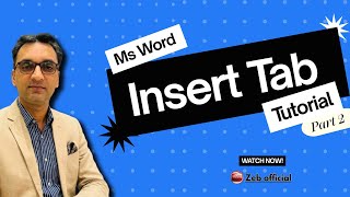 Microsoft word Insert Tab tutorial part 2| Insert Tab tutorial