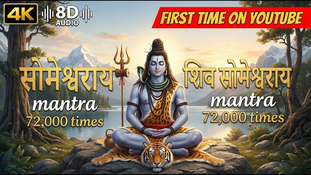 Om Namah Shivaya:  Peaceful & Liberating Chant for Inner Peace : 72000 chants