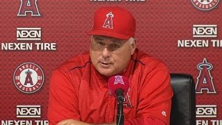 TOR@LAA: Scioscia discusses Wright's strong start