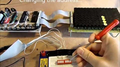 Zusie FlipDisc display - Almost finished!