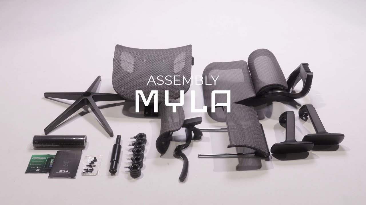 VALK Myla – Comment monter votre chaise ergonomique pas à pas | Tutoriel complet