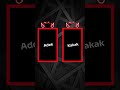 adek vs kakak