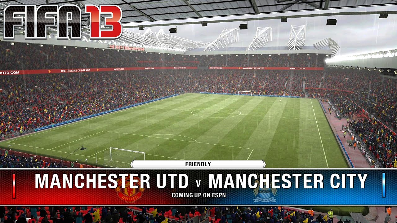 FIFA 13 (PC) Gameplay - Manchester United Vs Manchester City