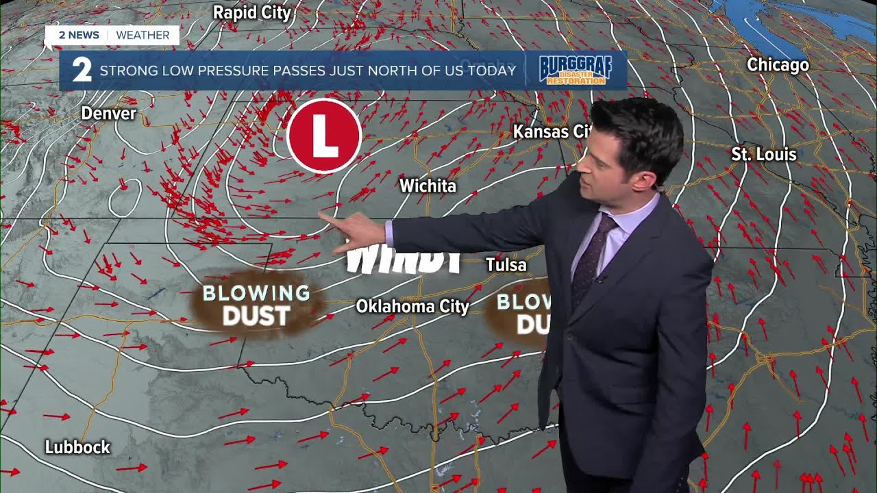 Noon Update: Very strong winds today, high fire danger, and blowing ...