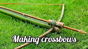 I turn leaf spring into crossbow #bow #amazing