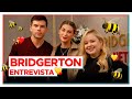 BRIDGERTON: beijo, carruagem e mais! | Entrevista com Nicola Coughlan e Luke Newton!