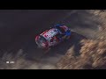 Rally Car on 3 Wheels! WRC Rally Crash rips a wheel off at WRC Rally Monte-Carlo 2022